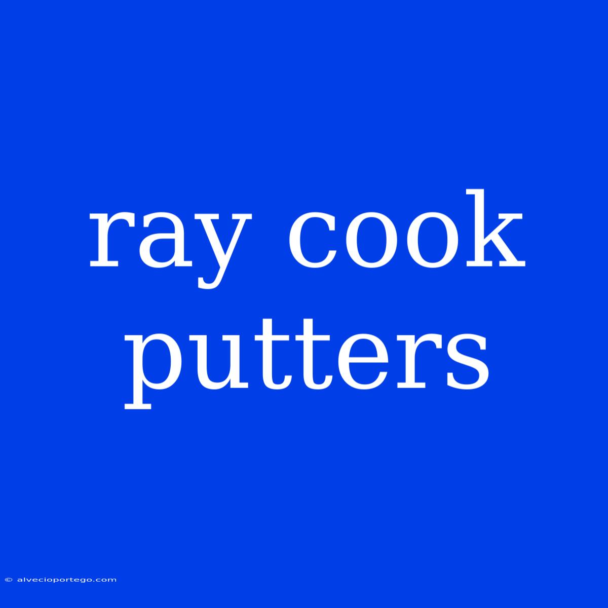 Ray Cook Putters