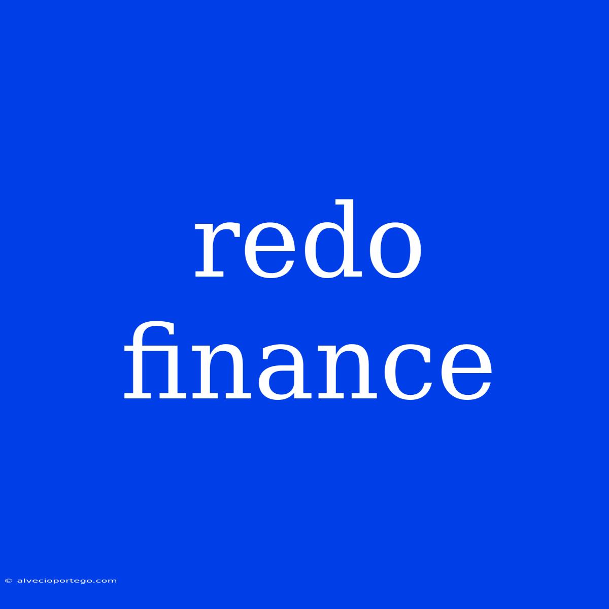 Redo Finance