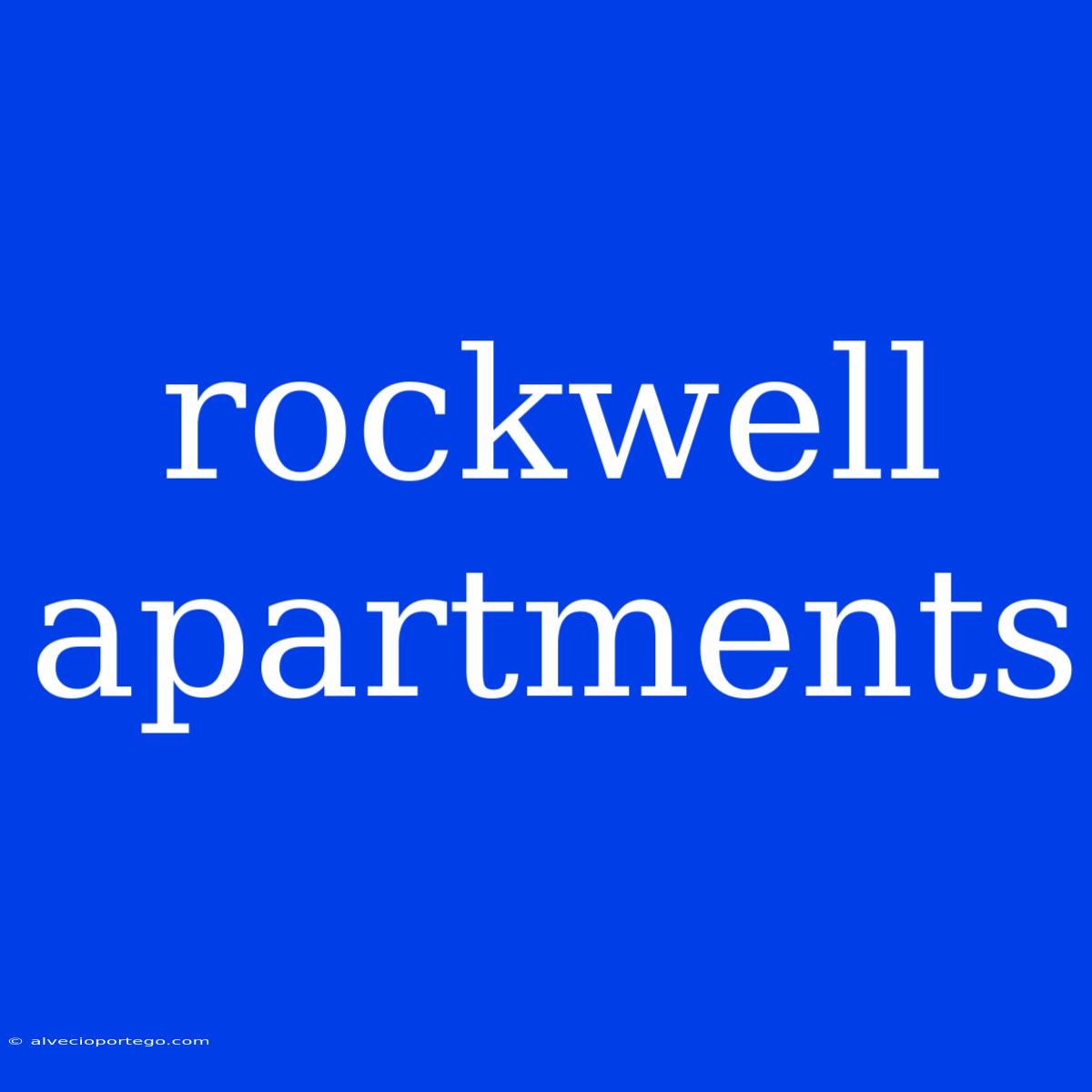 Rockwell Apartments