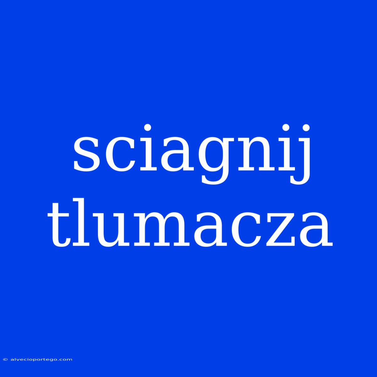 Sciagnij Tlumacza