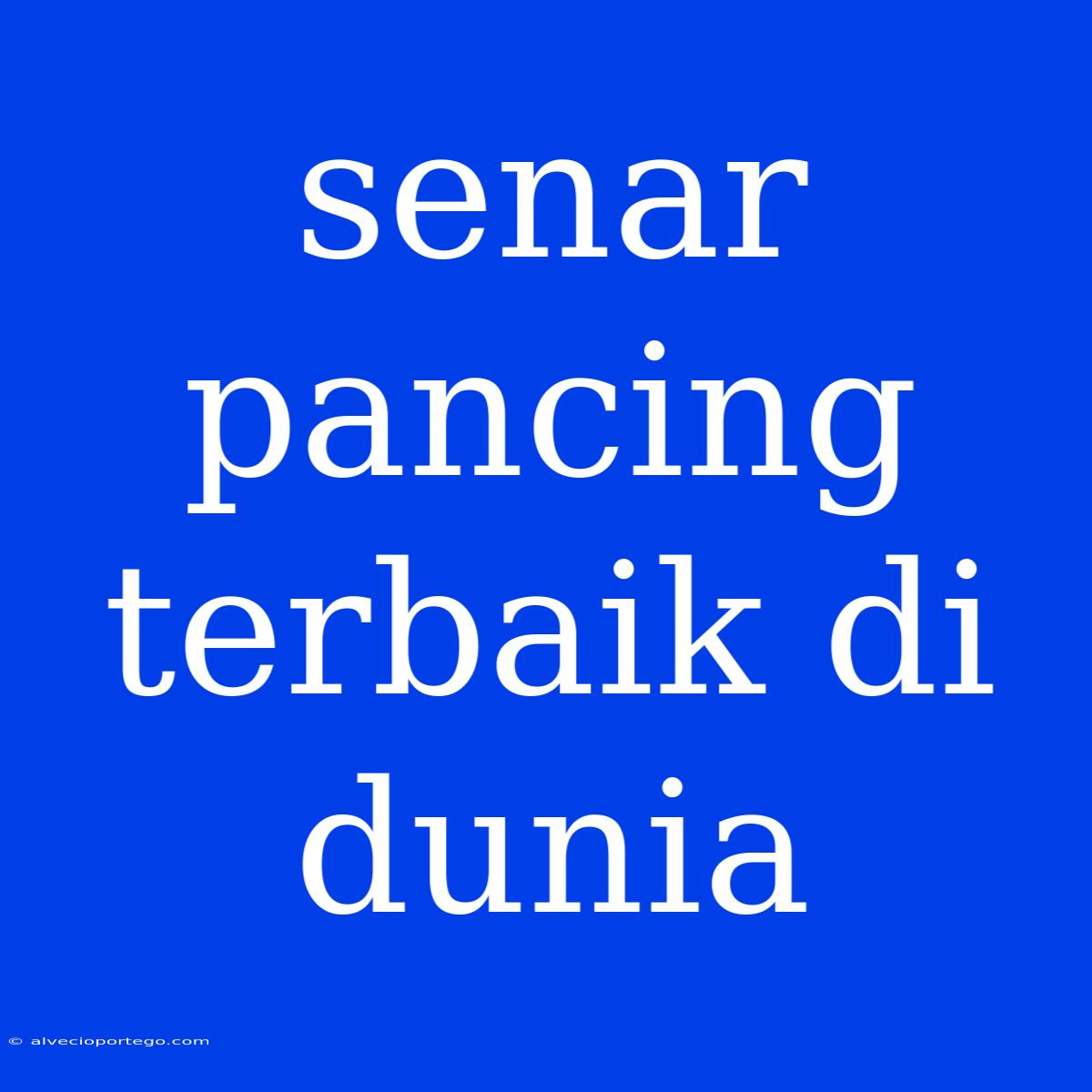 Senar Pancing Terbaik Di Dunia