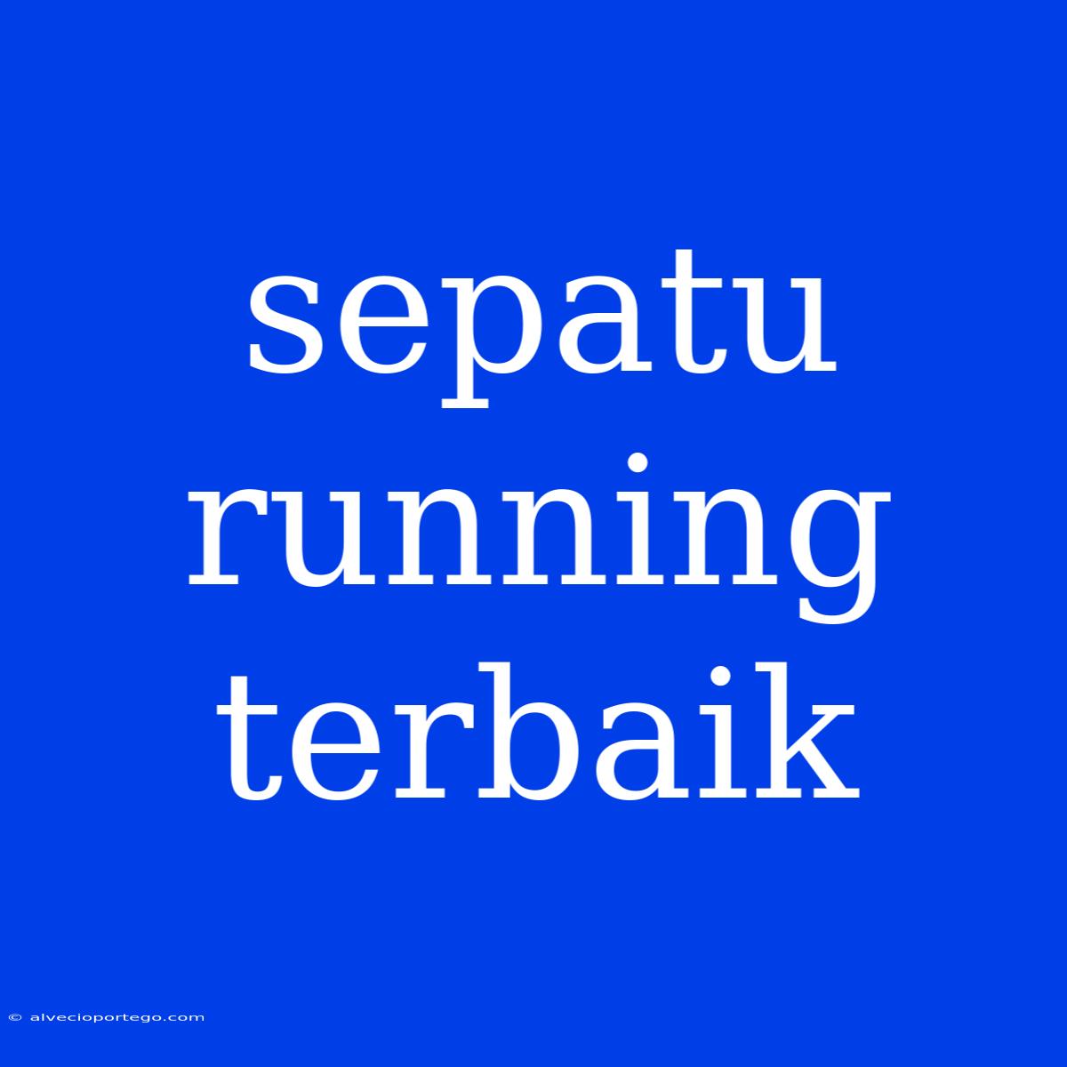 Sepatu Running Terbaik