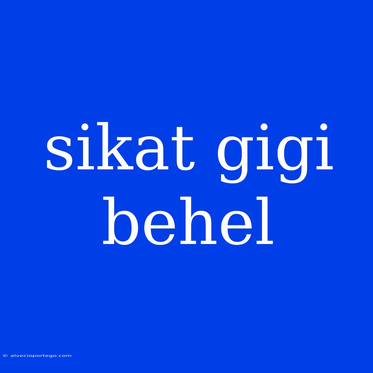 Sikat Gigi Behel