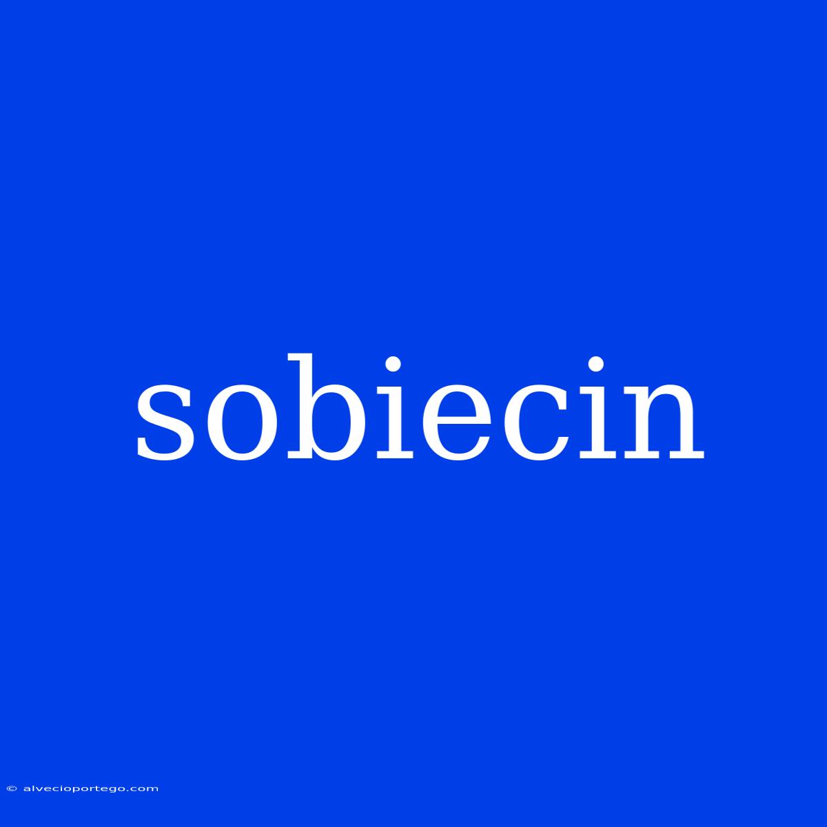 Sobiecin