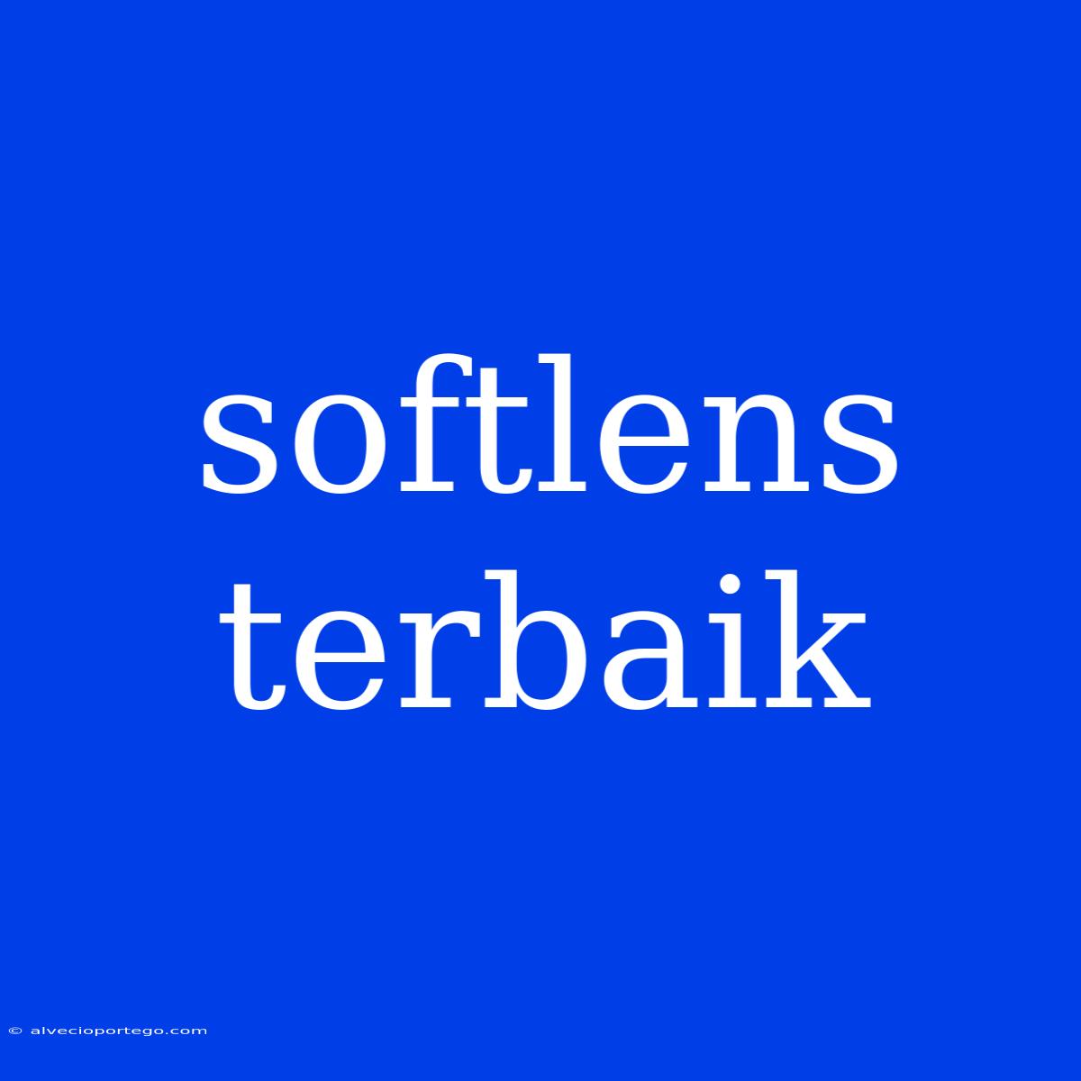 Softlens Terbaik