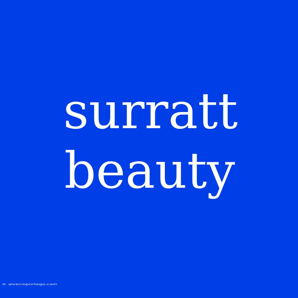 Surratt Beauty