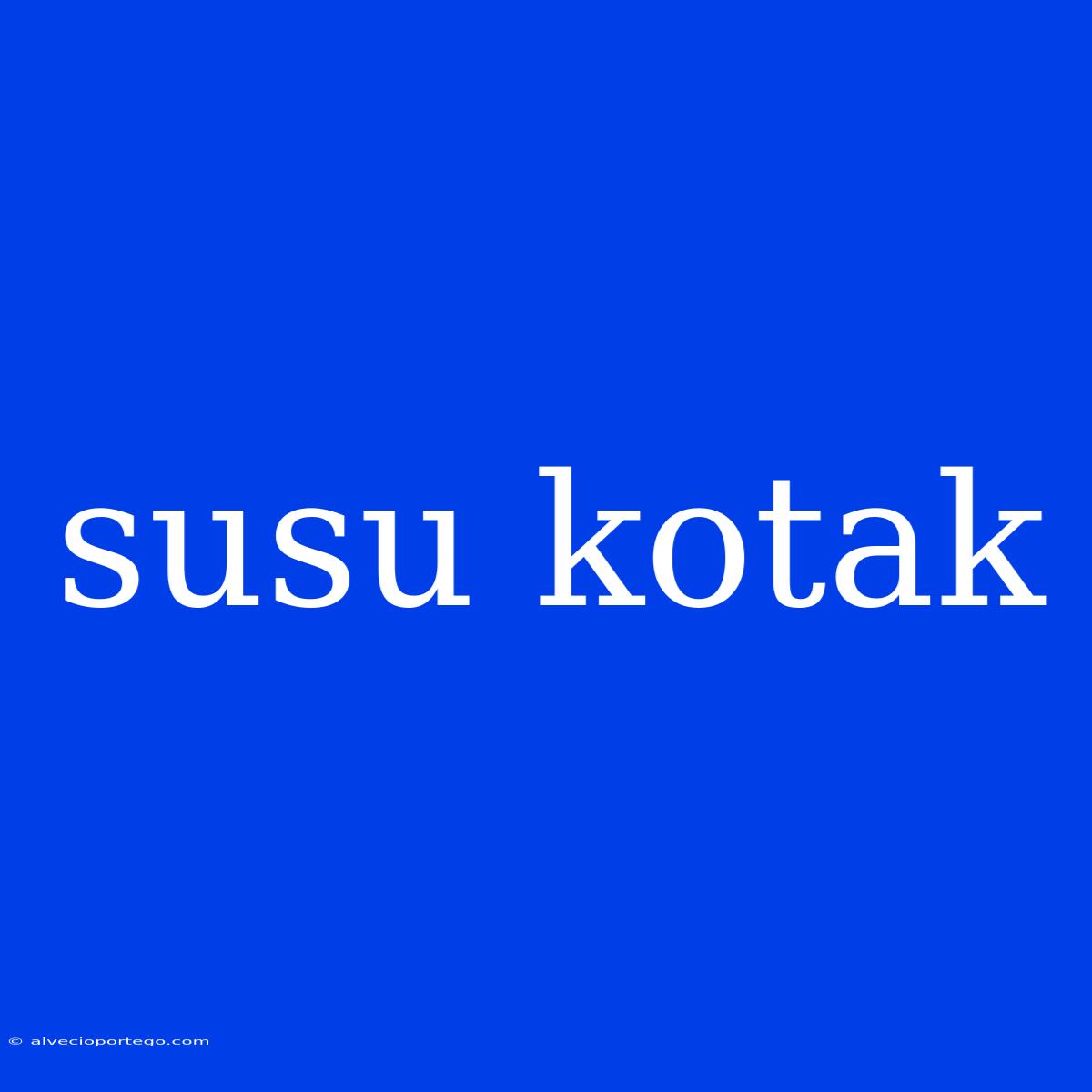 Susu Kotak