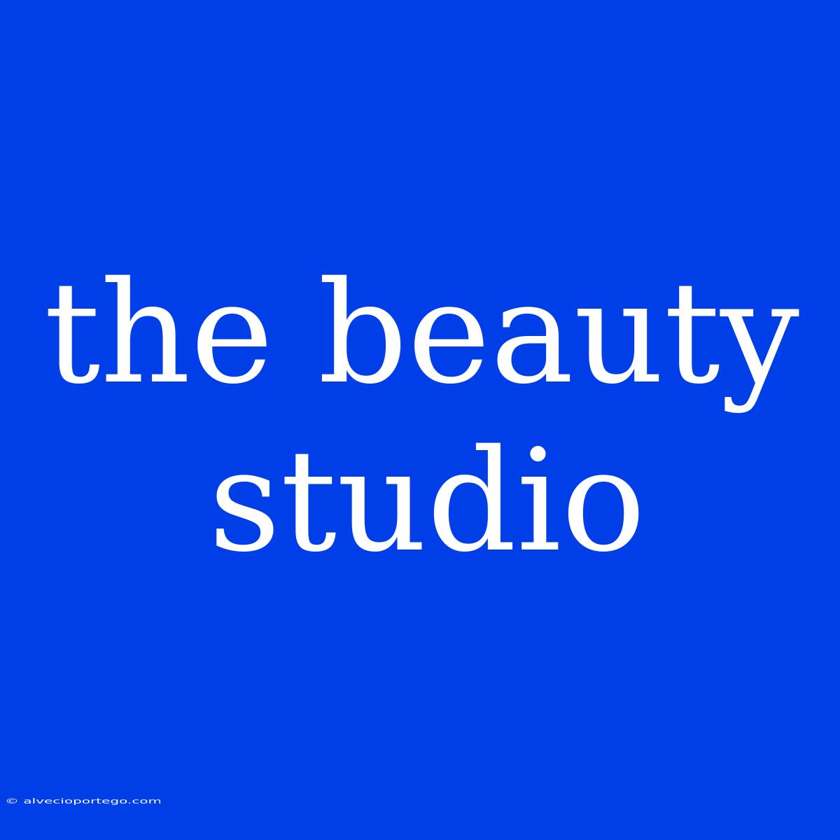 The Beauty Studio