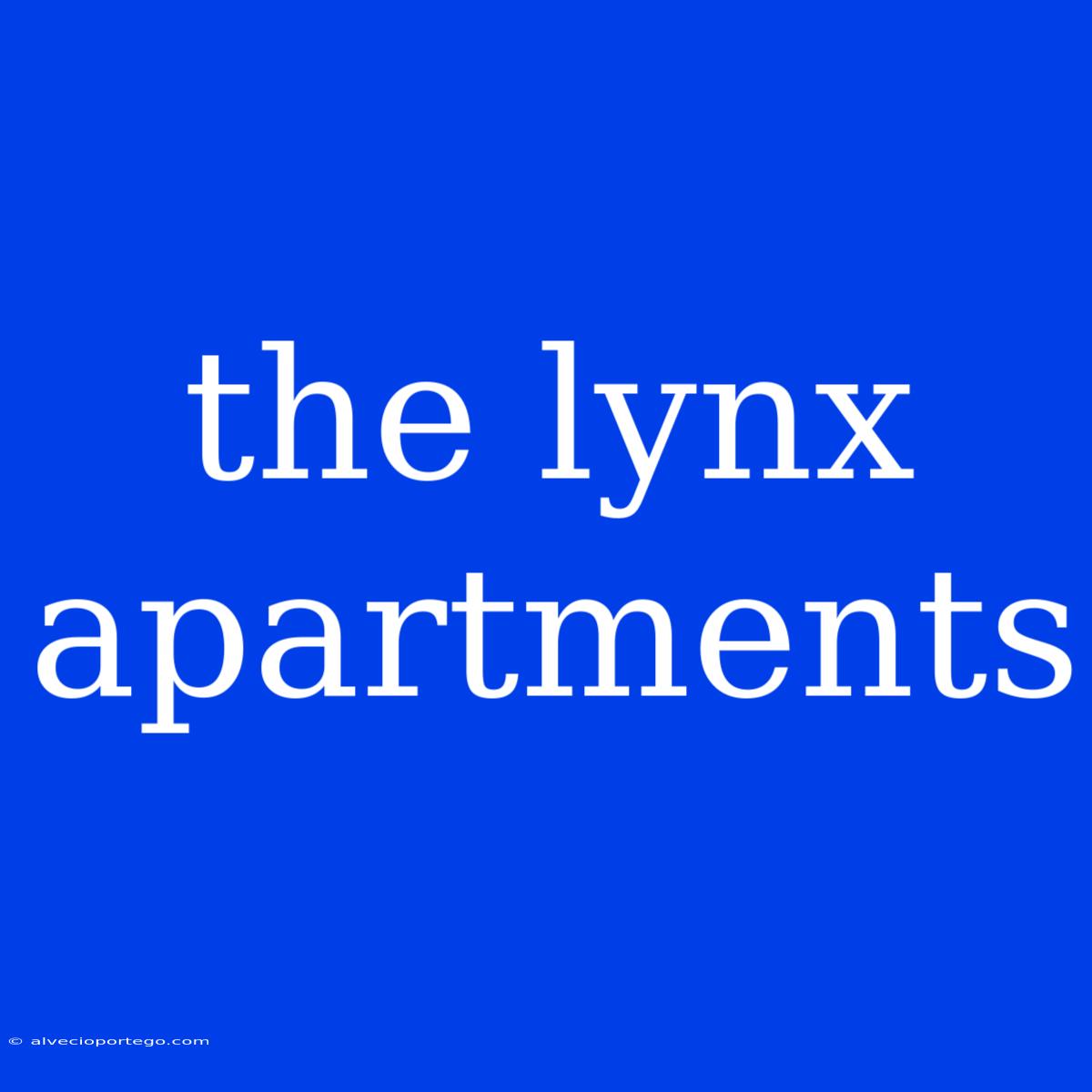 The Lynx Apartments