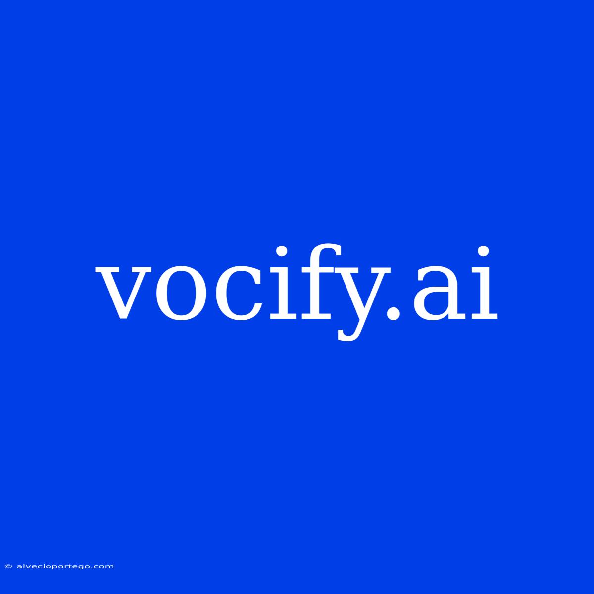 Vocify.ai