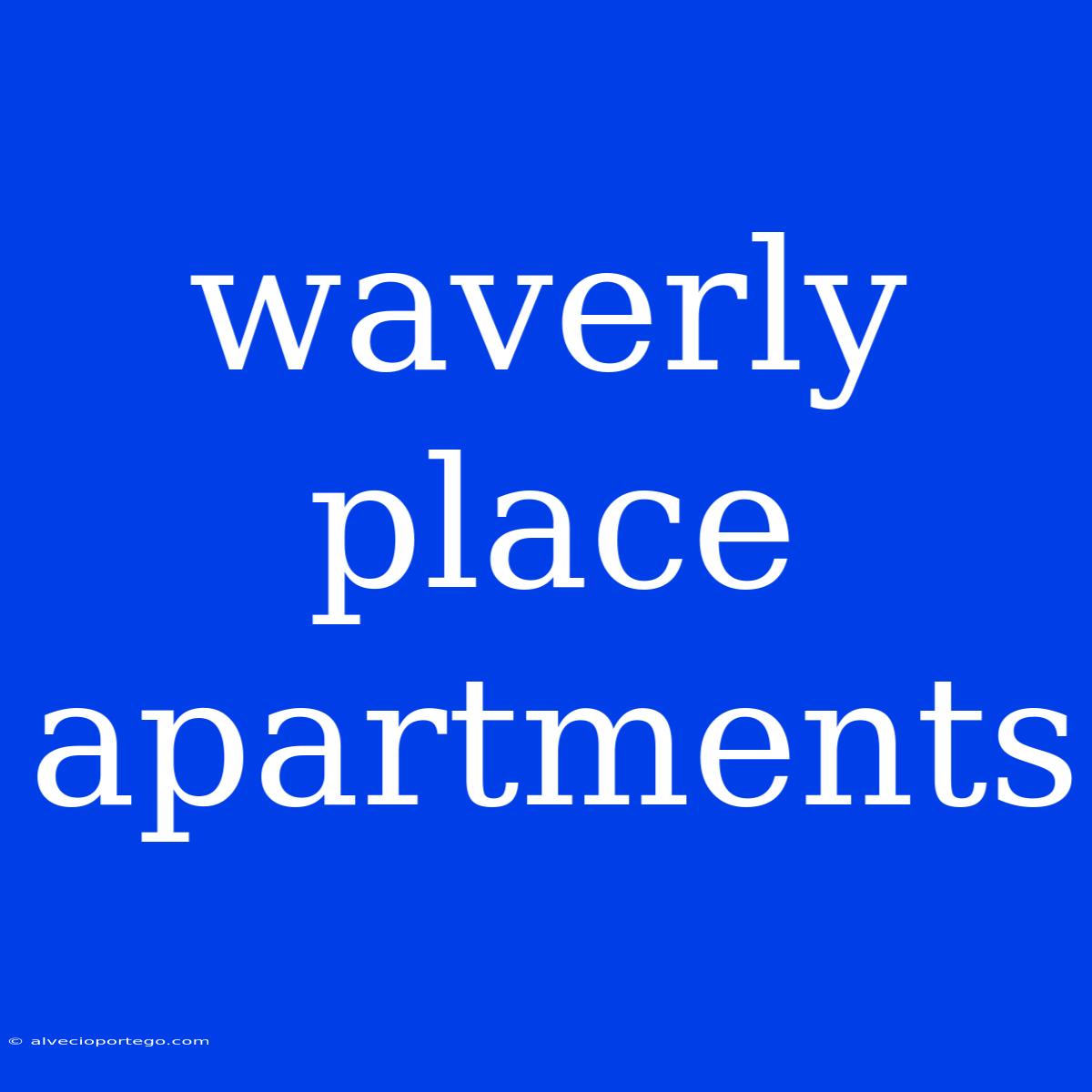 Waverly Place Apartments