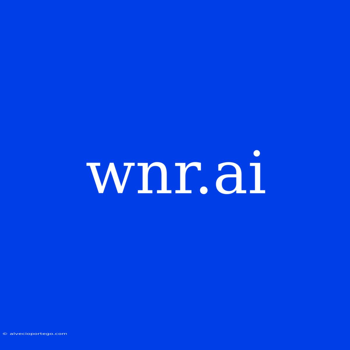 Wnr.ai