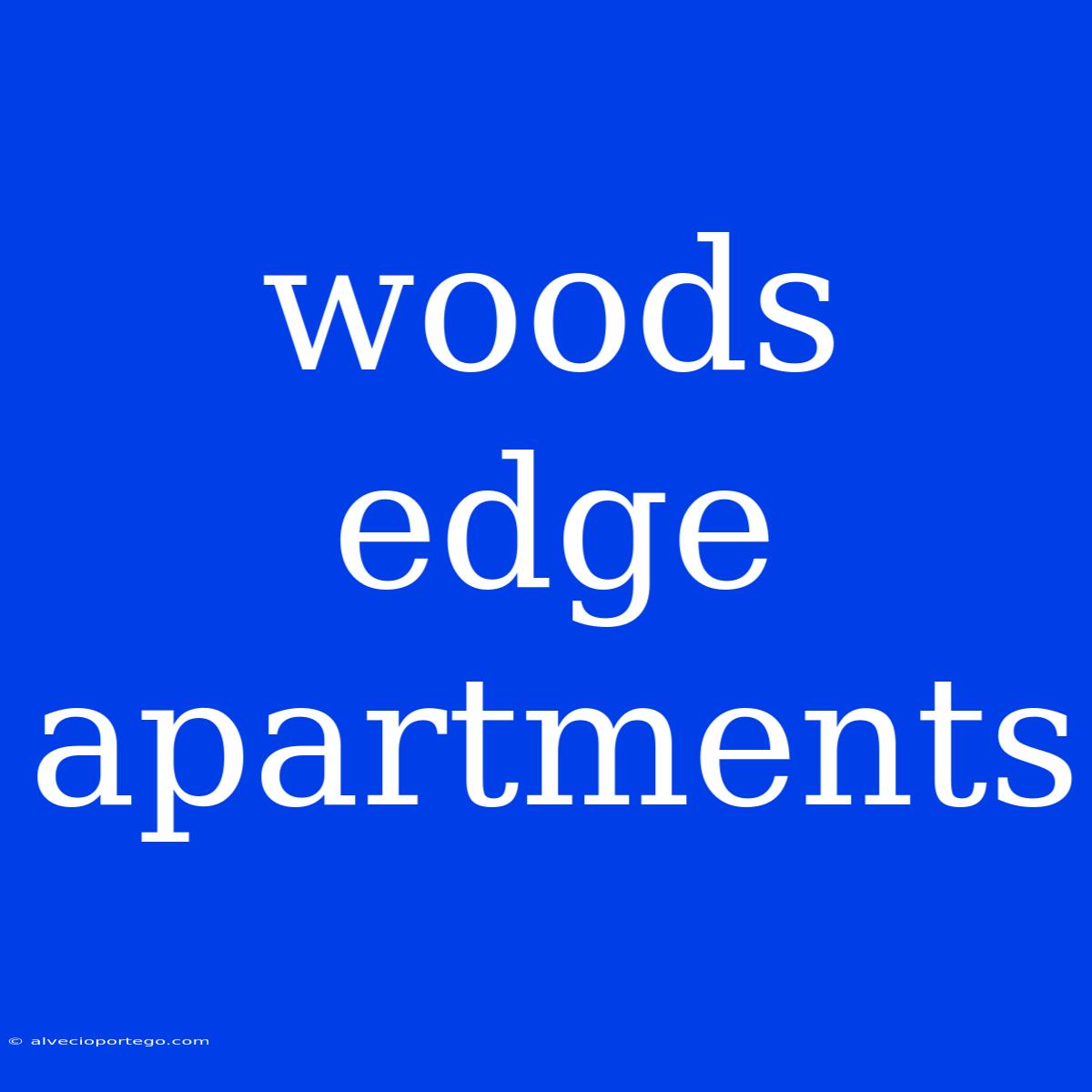 Woods Edge Apartments