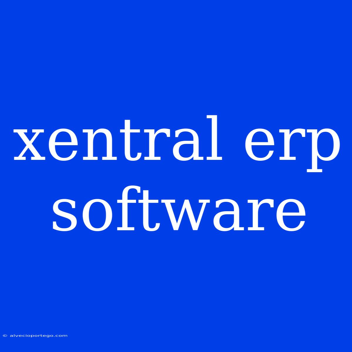 Xentral Erp Software