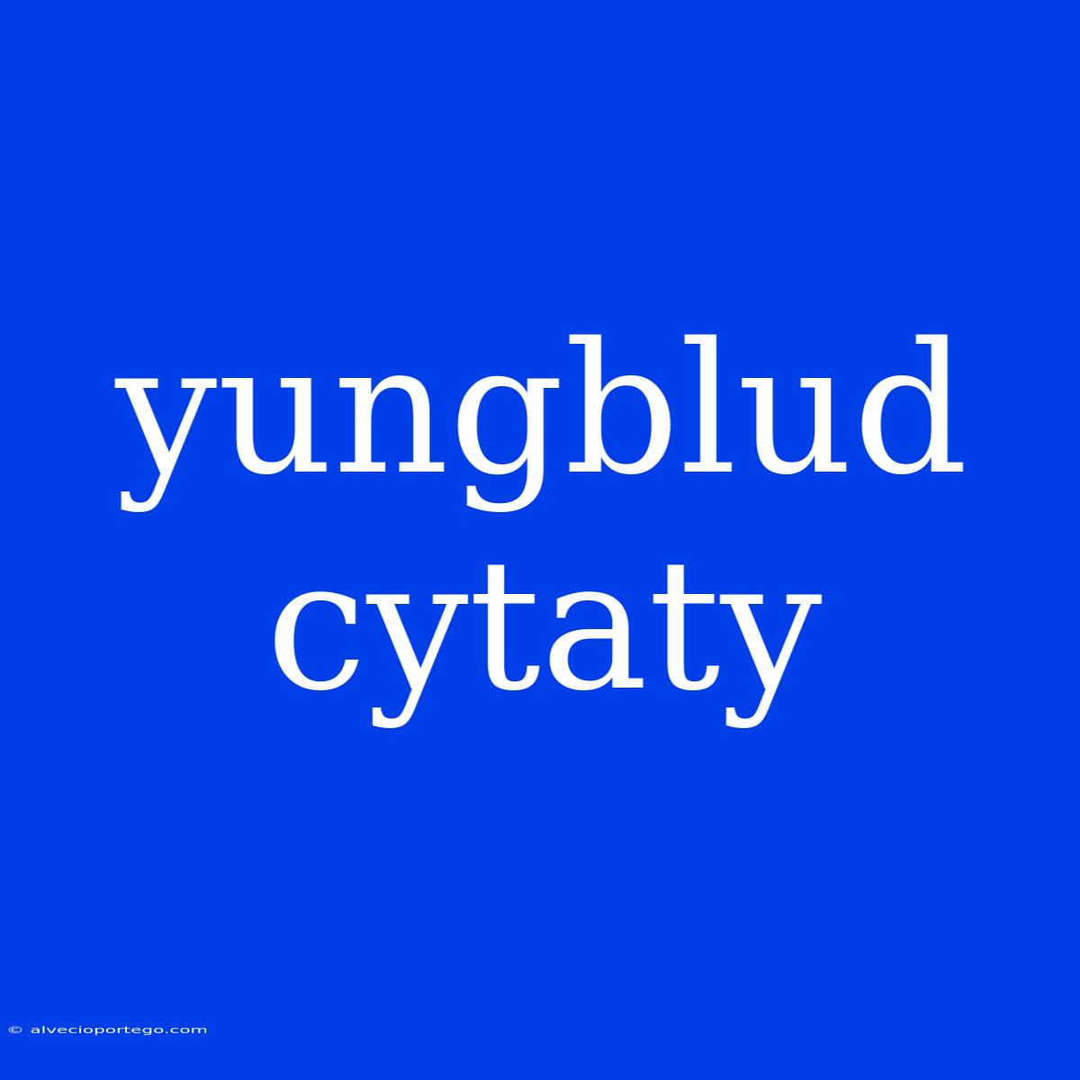 Yungblud Cytaty